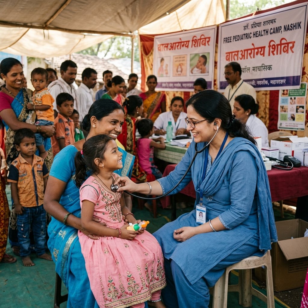 Caring for Communities: Rainbow Foundation Hosts Mega Pediatric Health Camp